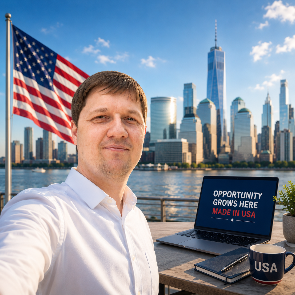 USA — opportunity grows here